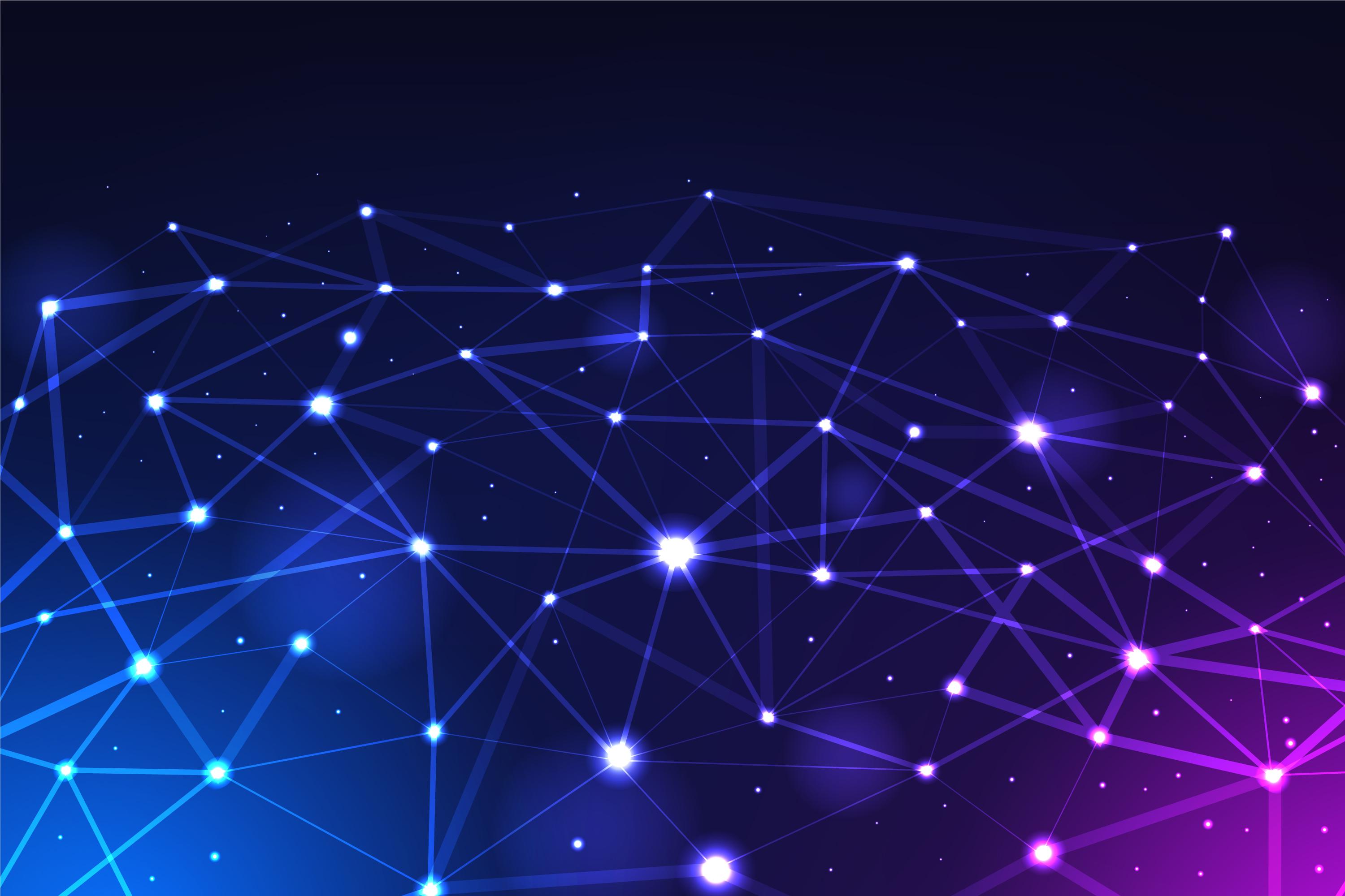 Abstract map illustration